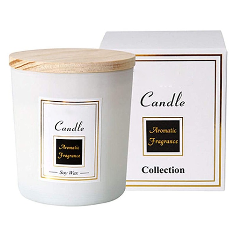 Candele di soia stampate a mano M&Scent, candela repellente per zanzare in legno di sandalo