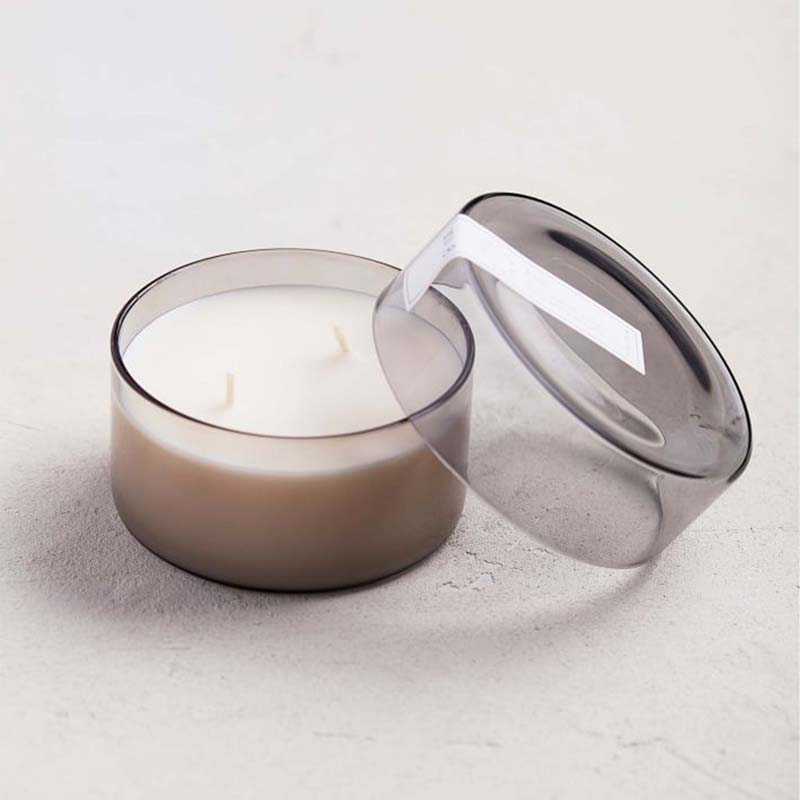 Candele di lusso con piccola etichetta privata personalizzata per rilassare il profumo delle candele con coperchio