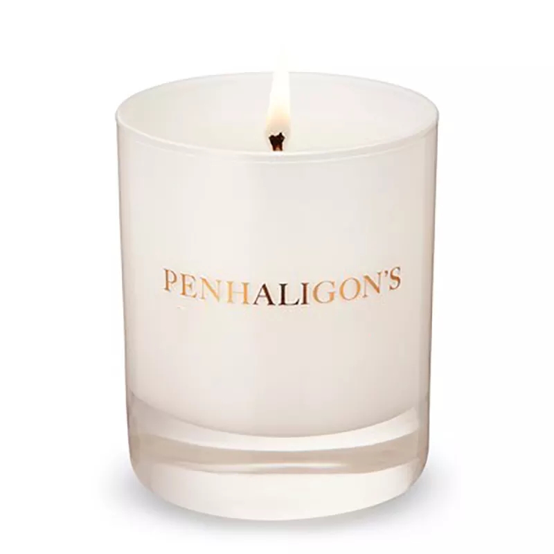 Candele profumate per aromaterapia con cera di soia profumata di cristallo di guarigione spirituale di lusso all'ingrosso con etichetta privata