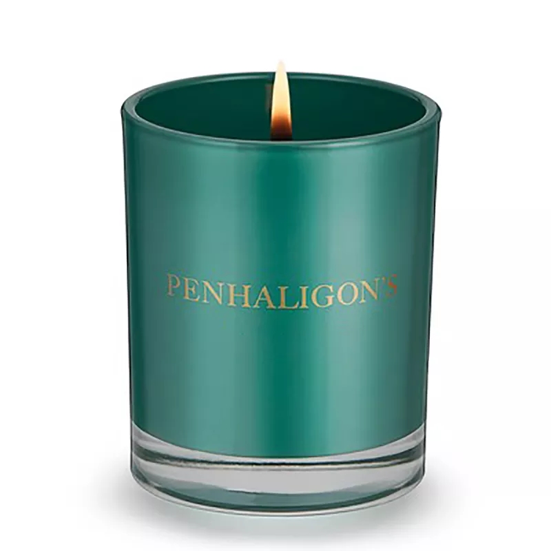 Candele profumate per aromaterapia con cera di soia profumata di cristallo di guarigione spirituale di lusso all'ingrosso con etichetta privata