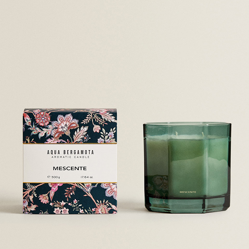 Candele profumate in cera di soia naturale con barattolo di vetro con etichetta privata M&Scent Custom Factory