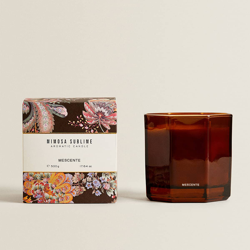 Candele profumate di cera di soia spirituale di lusso personalizzate con etichetta privata di vendita calda con confezione regalo