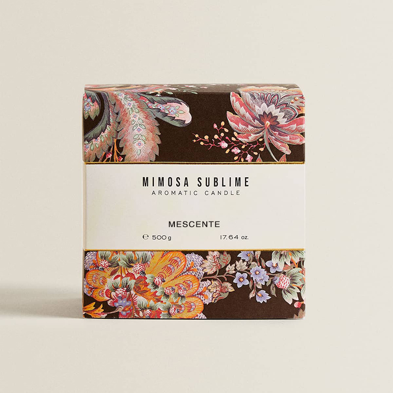 Candele profumate di cera di soia spirituale di lusso personalizzate con etichetta privata di vendita calda con confezione regalo
