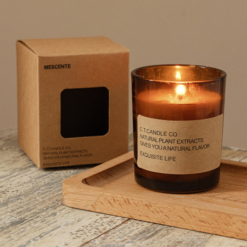 Set diffusore a bastoncini per la casa e candele profumate M&Scent con decorazioni di lusso, con confezione in scatola