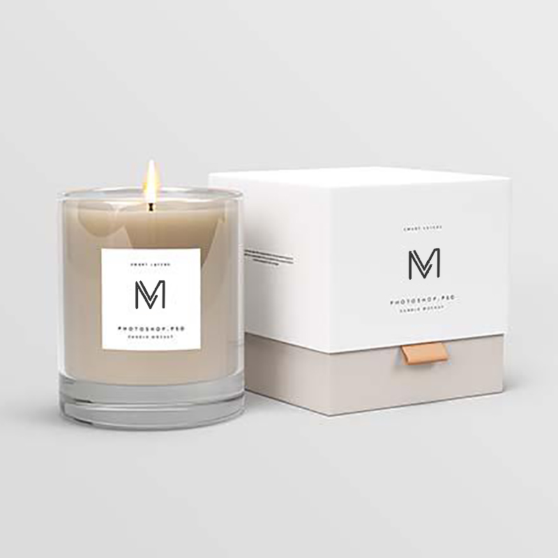 M&Scent fabbrica all'ingrosso direttamente candele profumate di cera di soia con marchio privato di lusso con scatola sfusa