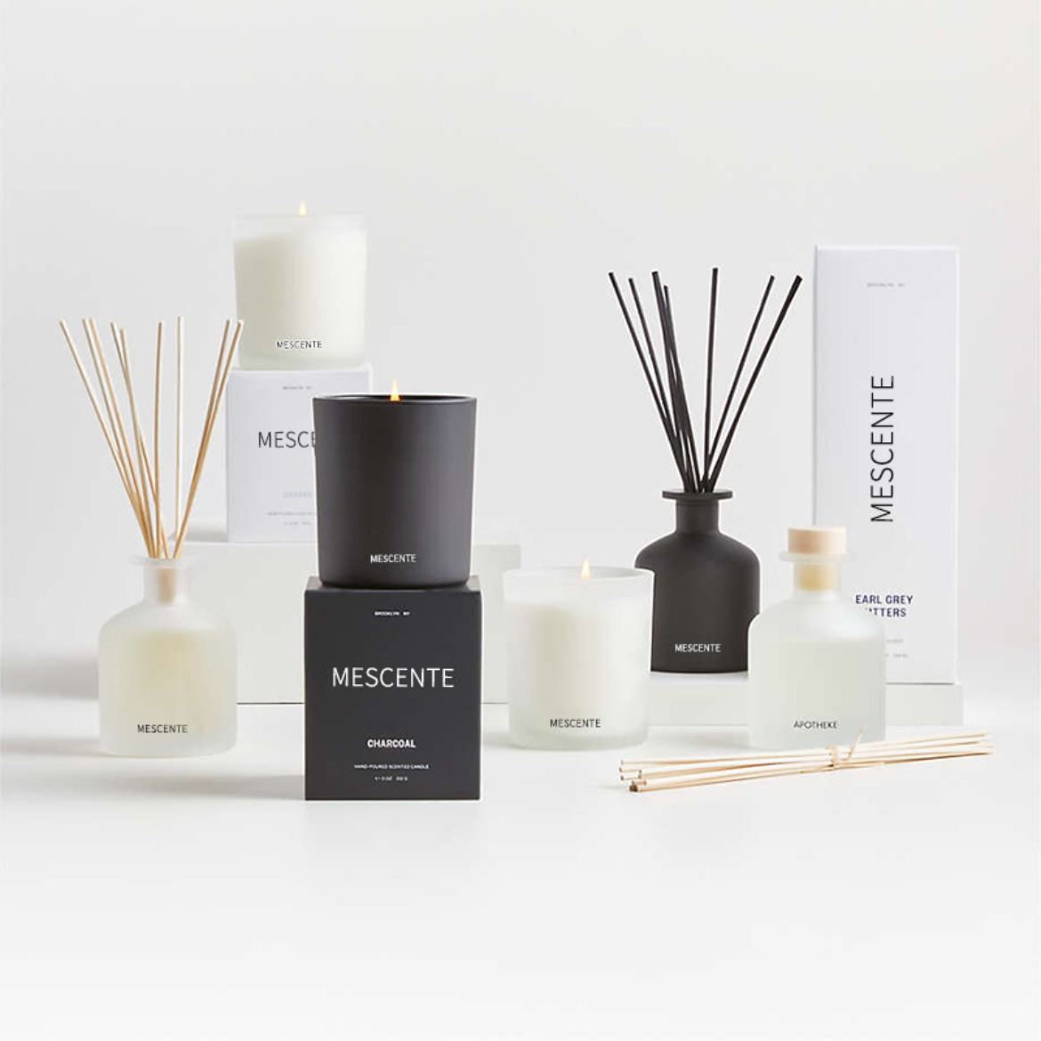 Set regalo con diffusore di aromi a bastoncini di lusso con etichetta privata M&Scent con scatola