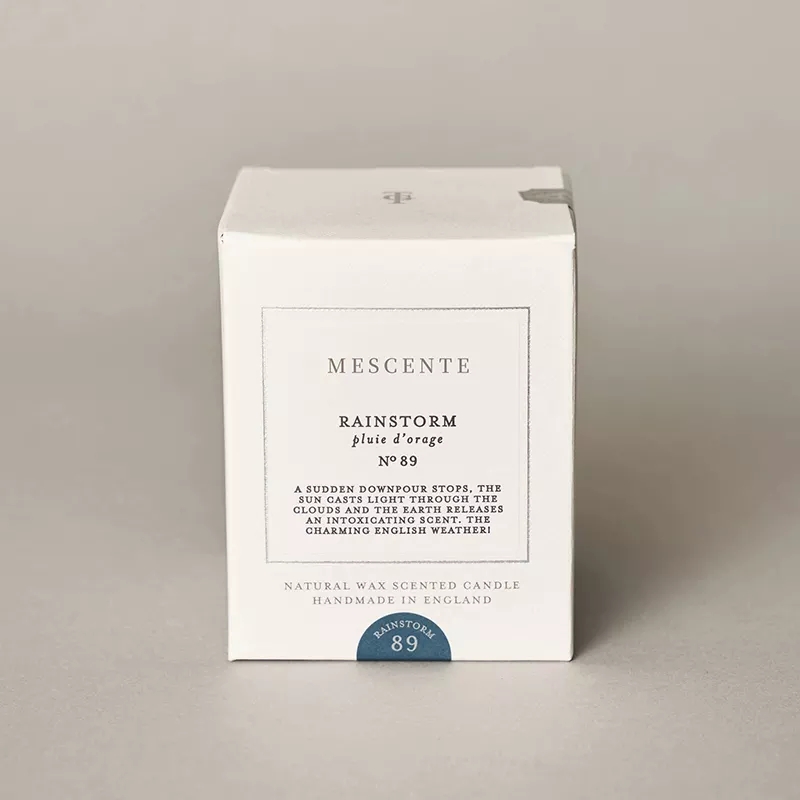 M&Scent all'ingrosso nuova candela di soia profumata Kerzen con etichetta privata personalizzata di lusso in vasetti di cristallo di Natale con coperchio