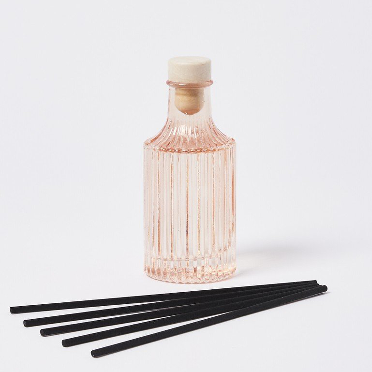 M & profumo personalizzato da 100 ml da 200 ml bottiglia di vetro tatakan diffusore di canna fiore Untuk