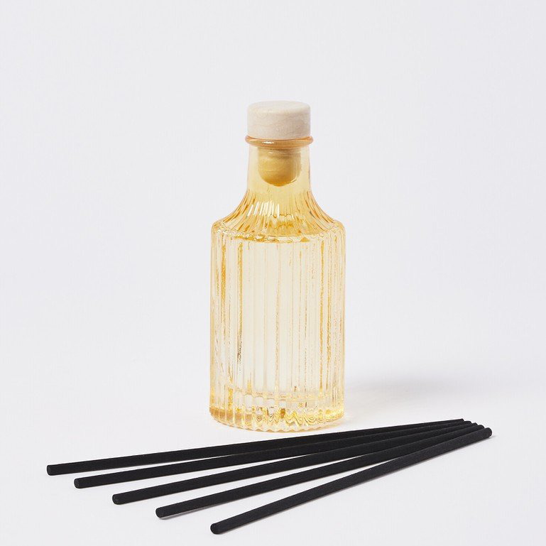 M & profumo personalizzato da 100 ml da 200 ml bottiglia di vetro tatakan diffusore di canna fiore Untuk