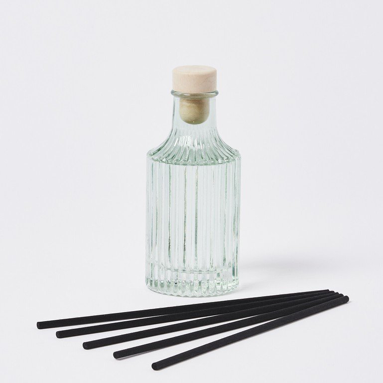 M & profumo personalizzato da 100 ml da 200 ml bottiglia di vetro tatakan diffusore di canna fiore Untuk