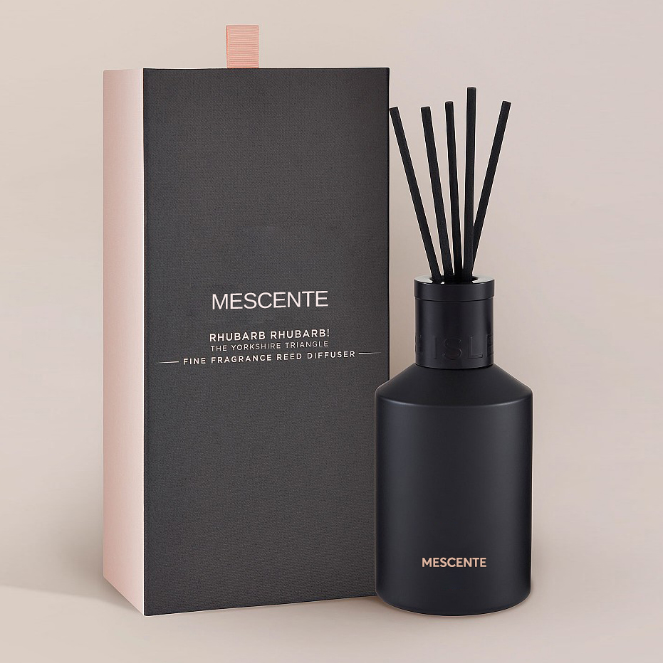 Decorazione Oem Scatola stampata 20ml Quadrato in ceramica Vranjes Tappo in legno Casa Profumo Aroma Diffusore a lamella Olio