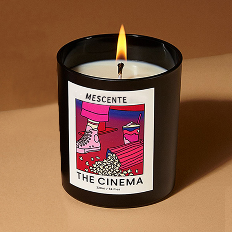 M&Scent Candele di cera di soia con profumo di aroma di cristallo di Natale fatto a mano con etichetta privata personalizzata di lusso all'ingrosso