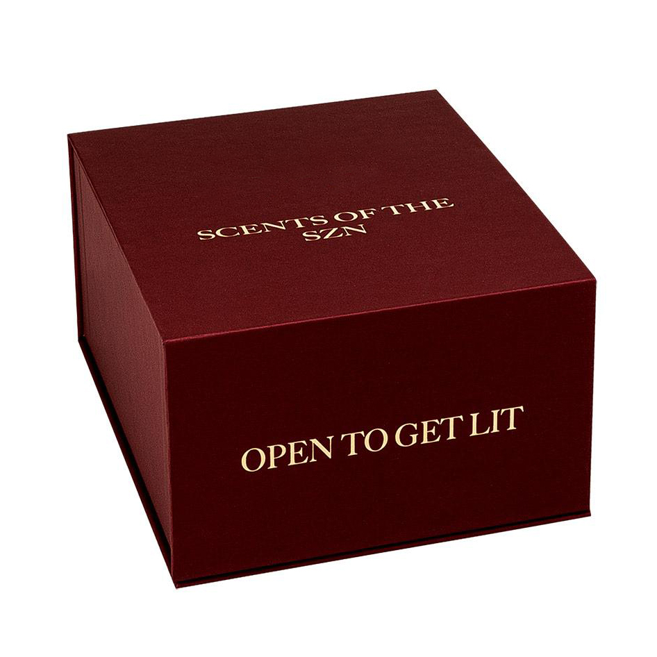 Set regalo di candele profumate aromatiche per decorazioni per la casa di lusso con etichetta privata M&Scent, set da 4