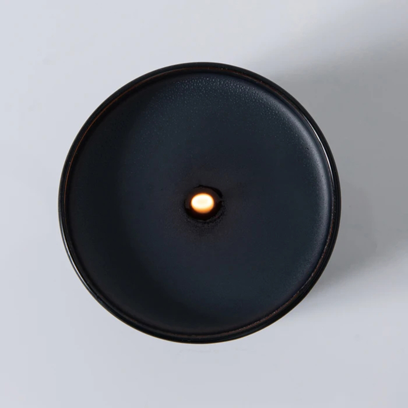M&Scent Wholesale Candele di soia profumate decorative nere in barattoli unici di lusso all'ingrosso con cristalli