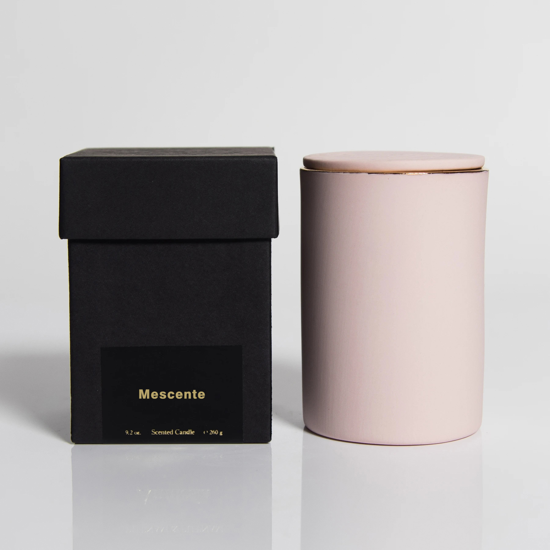 Set regalo di candele profumate a olio profumate economiche con portabicchieri di lusso all'ingrosso M&Scent con logo