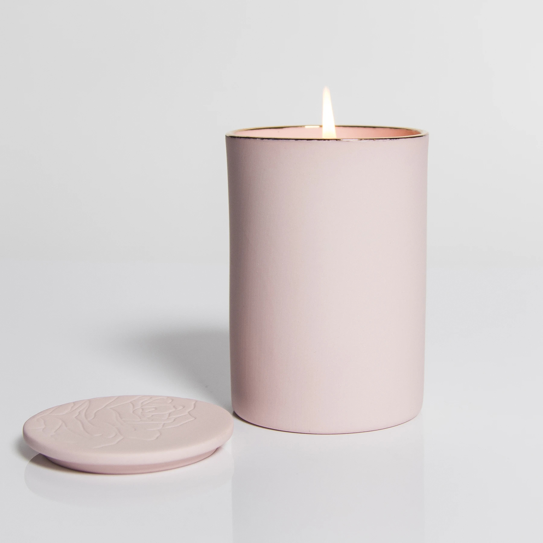 Set regalo di candele profumate a olio profumate economiche con portabicchieri di lusso all'ingrosso M&Scent con logo