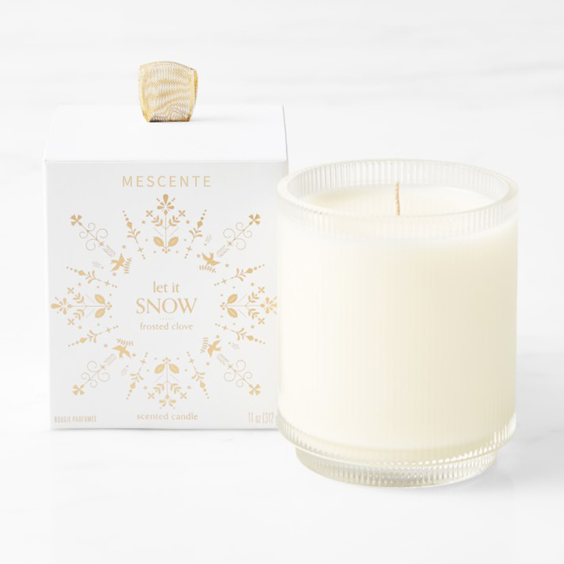 Candele di soia profumate biologiche fatte in casa con logo personalizzato M&Scent Etichetta privata in barattolo di vetro