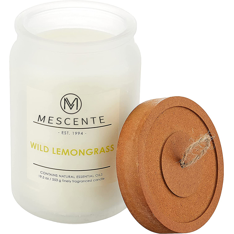 Candele profumate con portabicchieri per etichette private personalizzate M&Scent all'ingrosso con cristalli sfuse