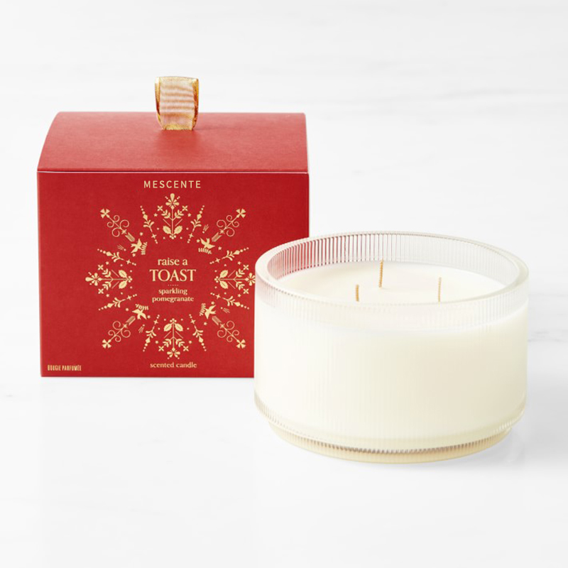 Candele di soia profumate biologiche fatte in casa con logo personalizzato M&Scent Etichetta privata in barattolo di vetro