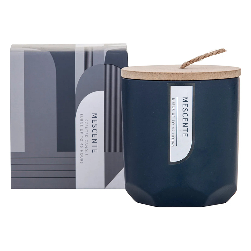 M&Scent Custom Luxury Crea il tuo produttore di candele di soia profumate con stoppino in legno in barattolo di vetro