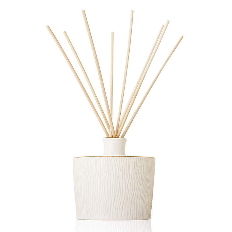 Set regalo con diffusore di aroma a bastoncino con vite in legno tondo in fibra di vetro Stik di lusso all'ingrosso M&Scent