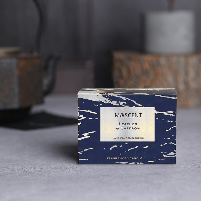 Set regalo di candele decorative per aromaterapia con 3 stoppini profumati alla palma da cocco M&Scent