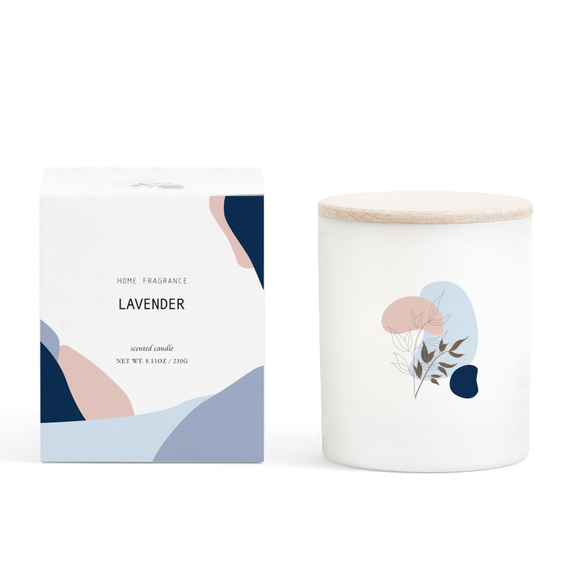 Candele di cera di paraffina di palma di lusso fatte a mano all'ingrosso di M&Scent con etichetta privata
