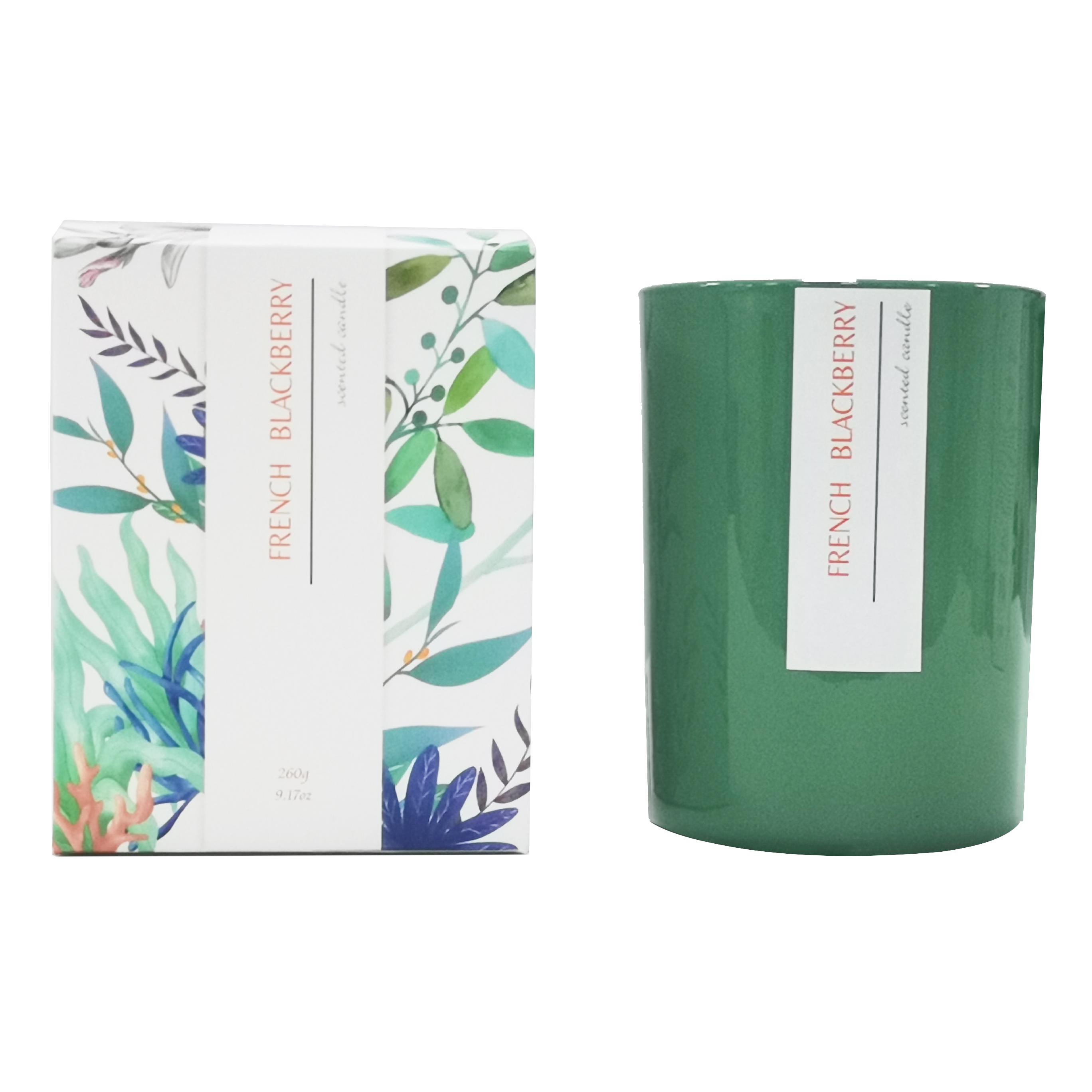 Candele di palma profumate scaldacandele al cocco con etichetta privata personalizzata M&Scent con logo