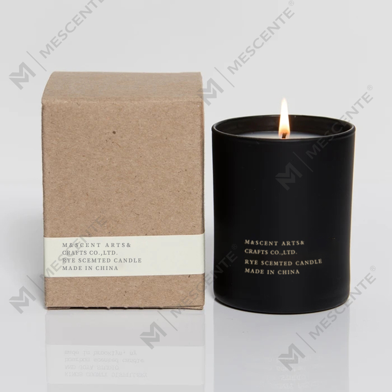 M&Scent Candele all'olio essenziale profumate per aromaterapia con stoppino in legno bianco a marchio privato a buon mercato all'ingrosso