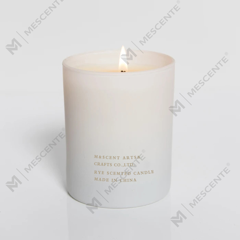M&Scent Candele all'olio essenziale profumate per aromaterapia con stoppino in legno bianco a marchio privato a buon mercato all'ingrosso