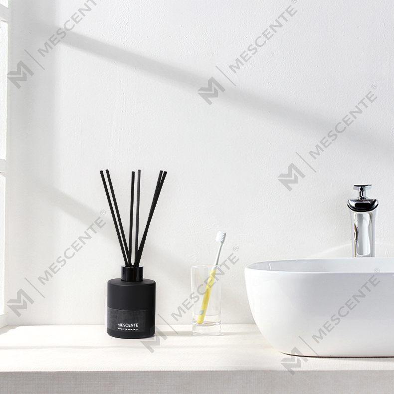 Diffusore a lamella in fibra di bastoncino decorativo per fiori decorativi con etichetta privata di lusso all'ingrosso M&Scent con tappo