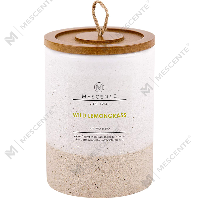 Candele profumate con portabicchieri per etichette private personalizzate M&Scent all'ingrosso con cristalli sfuse