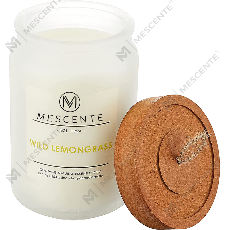 Candele profumate con portabicchieri per etichette private personalizzate M&Scent all'ingrosso con cristalli sfuse