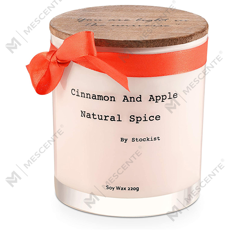 Set di candele scaldavivande profumate con etichetta privata di lusso all'ingrosso M&Scent con coperchi sfusi