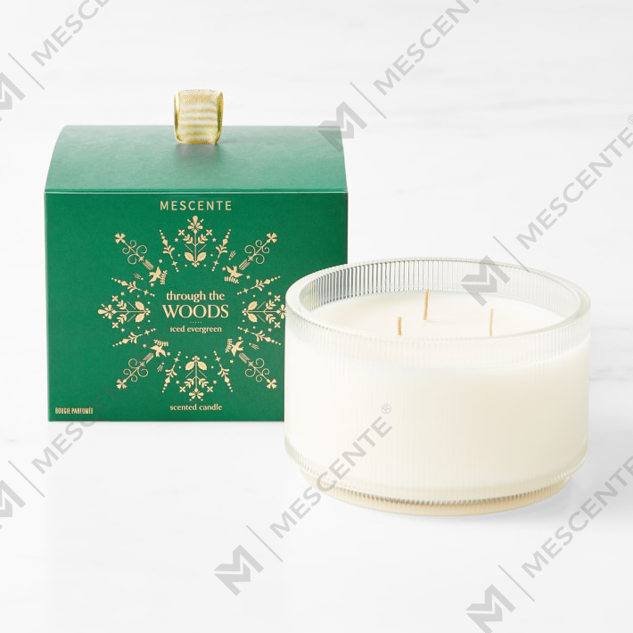 Candele di soia profumate biologiche fatte in casa con logo personalizzato M&Scent Etichetta privata in barattolo di vetro