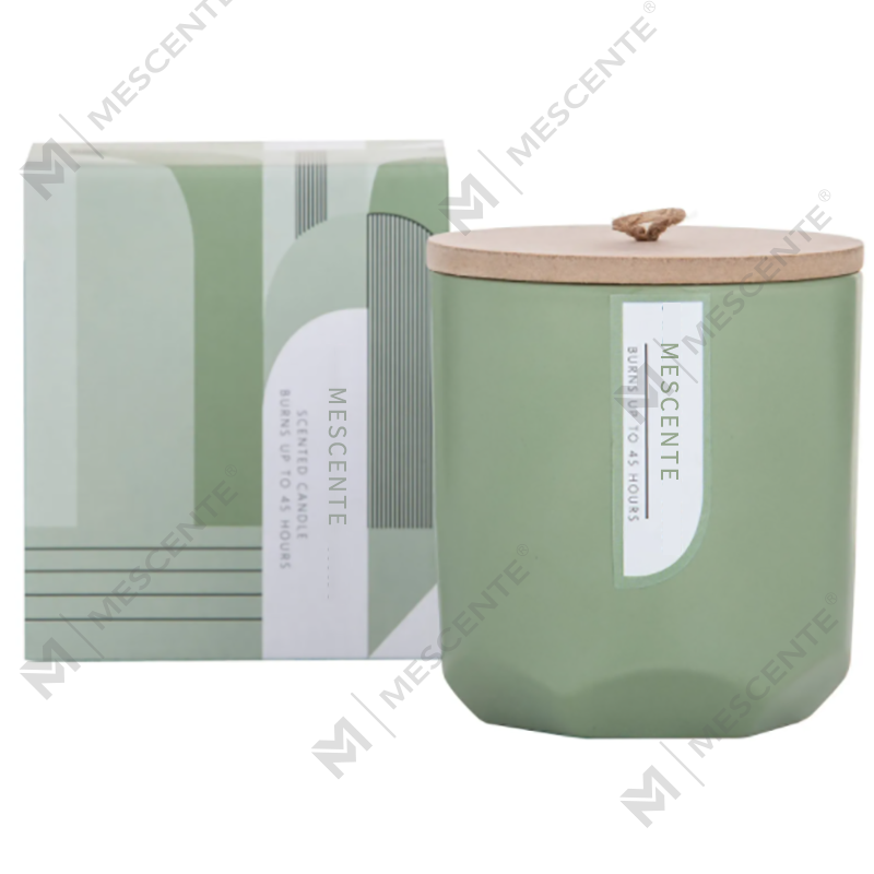 M&Scent Custom Luxury Crea il tuo produttore di candele di soia profumate con stoppino in legno in barattolo di vetro