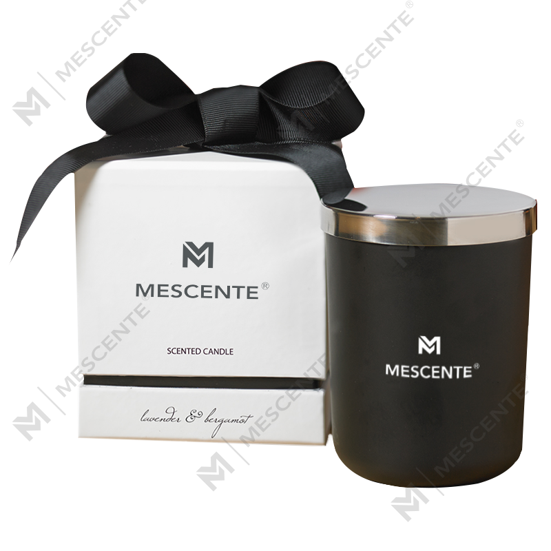Candela profumata della collezione Paddywax Relish di lusso personalizzata con etichetta privata M&Scent con etichette sfuse