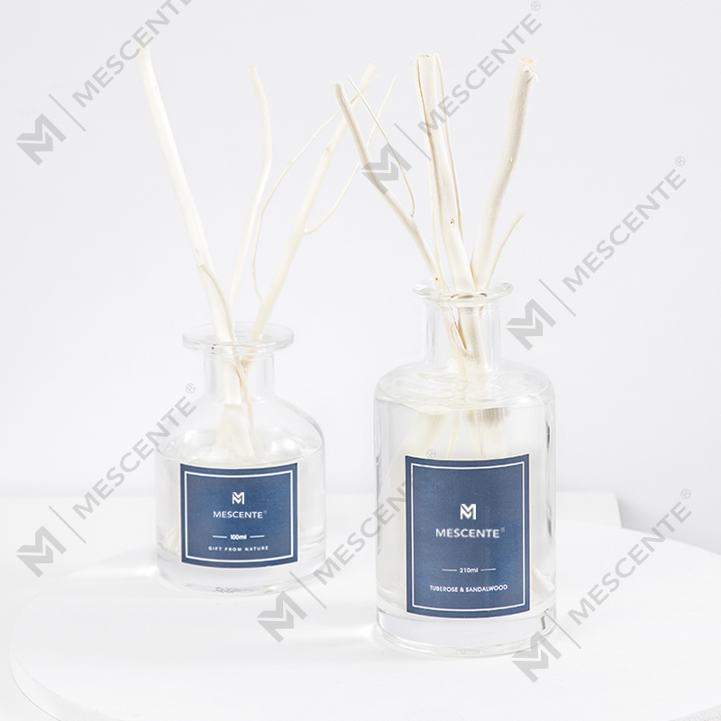 Bottiglia di vetro di lusso all'ingrosso M&Scent 2025 Nuovo arrivo, ultimo design, diffusore a bastoncini