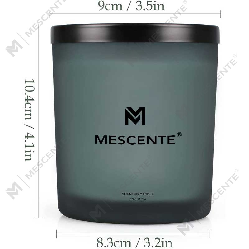 Candele profumate alla cera di soia con stoppino alla lavanda con etichetta privata più vendute di lusso personalizzato all'ingrosso M&Scent