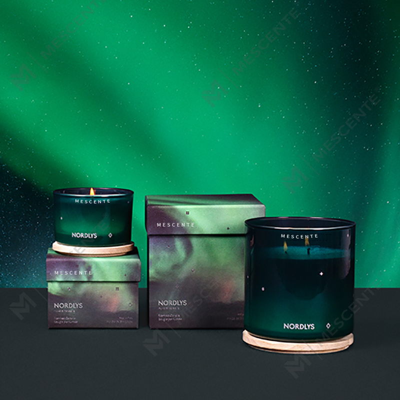 M&Scent Candele di cera di soia profumate decorative natalizie personalizzate fatte a mano di lusso con confezione regalo