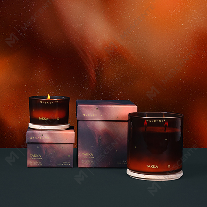 M&Scent Candele di cera di soia profumate decorative natalizie personalizzate fatte a mano di lusso con confezione regalo