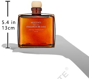 Diffusore a bastoncino liquido con etichetta privata a forma di fiore in oro rosa personalizzato di lusso M&Scent con confezione regalo