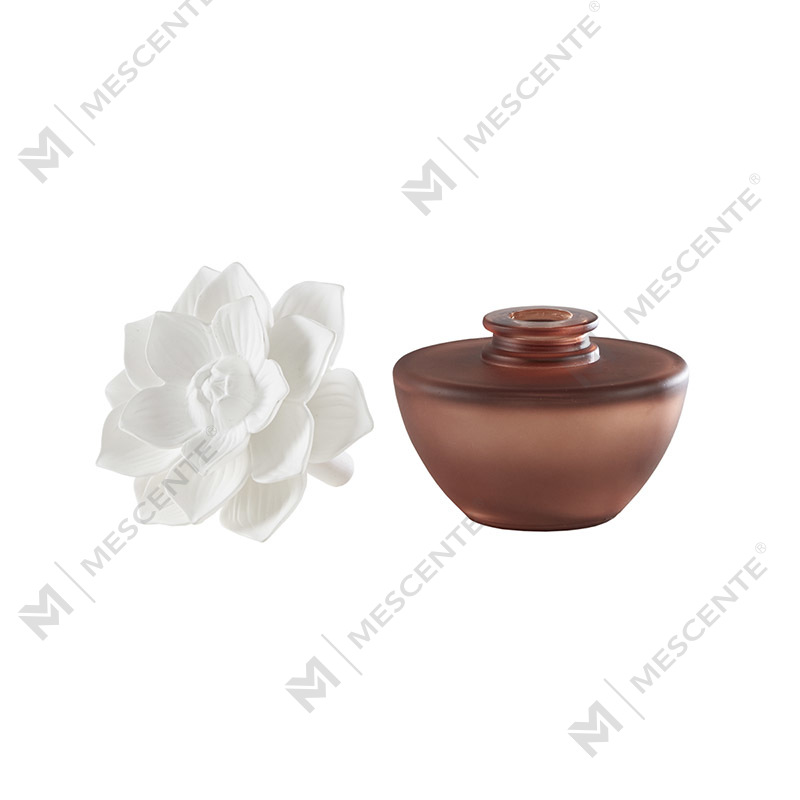 Olio per diffusore di aromi con mini profumo di fiori bianchi, set regalo con diffusori a bastoncini di fragranza tailandese
