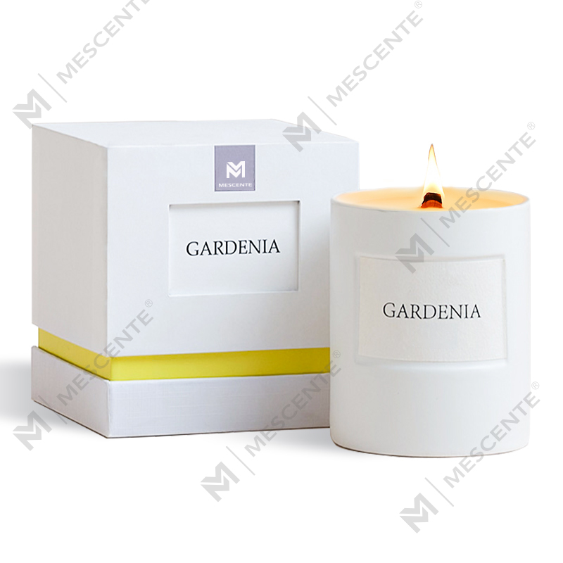 M&Scent all'ingrosso vasetti di vetro per fragranze per la casa di lusso personalizzate candele profumate in cera di soia