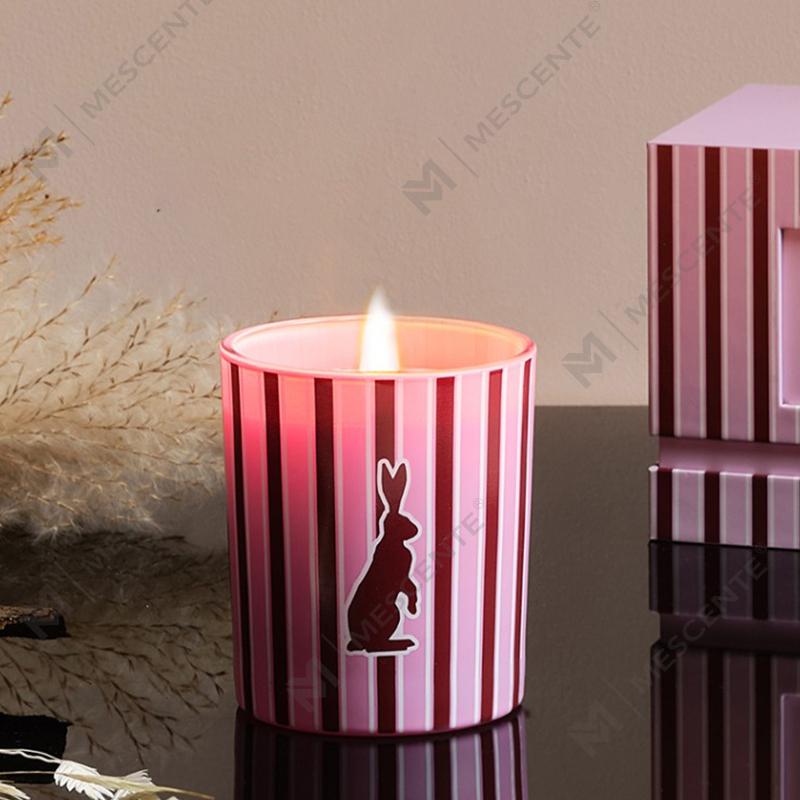 M&Scent all'ingrosso vasetti di vetro per fragranze per la casa di lusso personalizzate, candele profumate in cera di soia