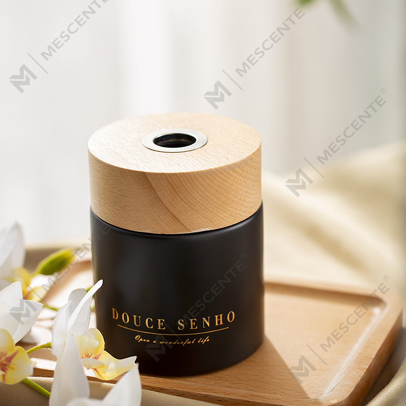 M&Scent Black Bottle Profumo Aroma Diffusore a bastoncino Olio, Fragranza Tailandese Diffusori a bastoncino Set regalo