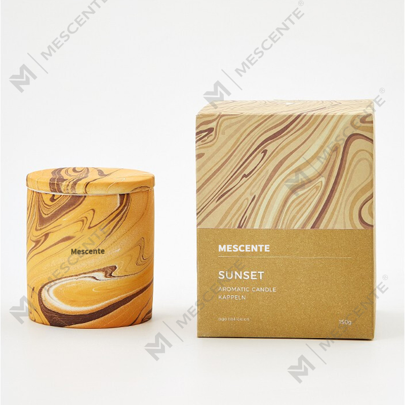 M&Scent Candela aromatica con stoppino in legno di cera di soia profumata a marchio privato di lusso personalizzata all'ingrosso all'ingrosso