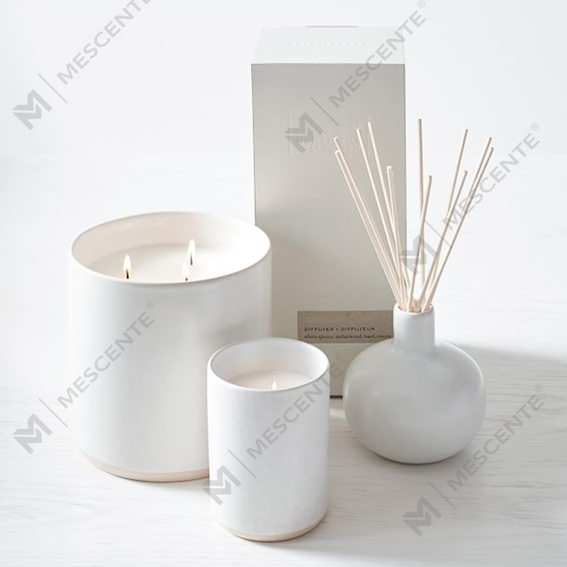 Diffusore a bastoncini in rattan organico con etichetta privata di lusso A29225-Pass di esportazione