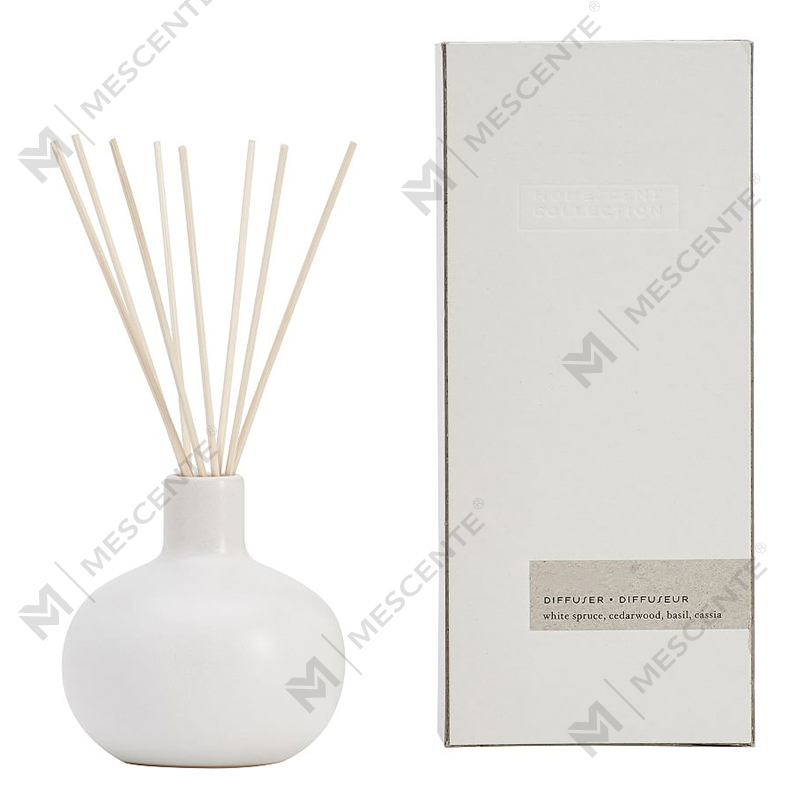 Diffusore a bastoncini in rattan organico con etichetta privata di lusso A29225-Pass di esportazione