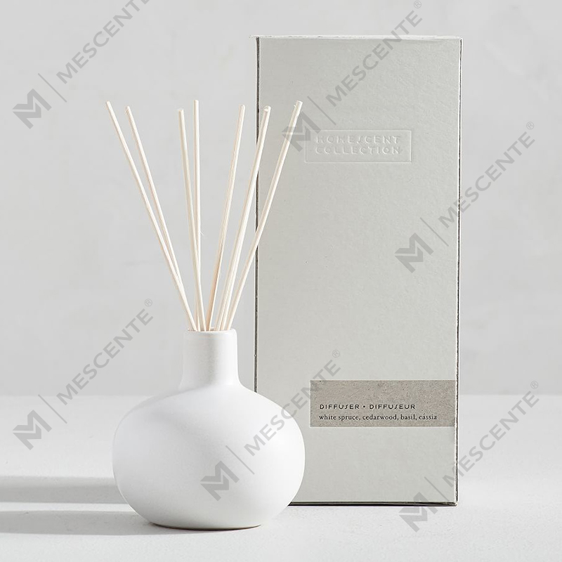 Diffusore a bastoncini in rattan organico con etichetta privata di lusso A29225-Pass di esportazione